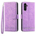 Miniatyrbillede 1 af 5: DIERFENG DF-03 Etui til Samsung Galaxy A15 4G Stødsikkert Læder Stand Telefon Cover Wallet Multicolor Style E
