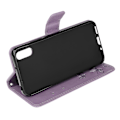 Miniatyrbillede 4 af 5: Præget Sommerfugl Blomst Læder Wallet Stand Telefon Cover til Samsung Galaxy Xcover 5 Multicolor Style G