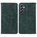 Miniatyrbillede 1 af 5: Til Samsung Galaxy A15 5G Etui Kalvetekstur Stand Wallet PU Læder Telefon Cover Multicolor Style A