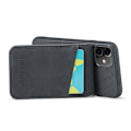 Miniatyrbillede 4 af 5: FIERRE SHANN Kickstand Telefoncover til iPhone 11 PU Læder+TPU Kort Slot Etui Multicolor Style A