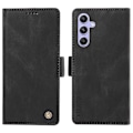 Miniatyrbild 1 av 5: YIKATU YK-005 Mobilskal för Samsung Galaxy A54 5G PU Läder Skin-touch Plånboksställ Skydd Multicolor Style E