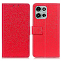 Miniatyrbillede 1 af 5: PU-læder etui med stativ og pung til Motorola Moto G75 5G Multicolor Style C