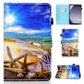 Pikkukuva 1 / 5: Samsung Galaxy Tab A9+ PU-nahkakotelo, kuvioitu, älykäs tablettisuojus kynätelineellä Multicolor Style P