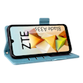 Miniatyrbilde 3 av 5: For ZTE Blade A33S Deksel Magnetisk Lås Lær Telefondeksel med Stropp Multicolor Style C