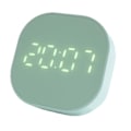 Miniatyrbild 1 av 5: Digital väckarklocka. Multifunktionell magnetisk led smart sensor Söt väckarklocka för barn green