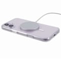 Miniatyrbild 4 av 5: X-LEVEL Crystal Clear Series Skal för iPhone 16 Plus TPU+PC Telefonskal Kompatibelt med MagSafe - Grå Multicolor Transparent