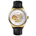 Miniatyrbild 1 av 4: Skmei Automatic Hollow Mechanical Watch Golden Silver