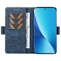 Pikkukuva 2 / 5: YIKATU YK-005 Xiaomi 12 Lite 5G -puhelimelle ihonmyötäinen PU-nahkainen suojakotelo jalustalla ja lompakolla Multicolor Style A