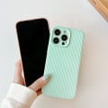 Miniatyrbild 5 av 5: För Iphone 14 Pro Flexibelt Tpu phone case Anti-ränder Back Slim Fit Cover White