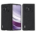 Miniatyrbillede 1 af 5: Ægte lædercover med litchi-tekstur til Huawei Mate X5 - Ko læder + PC Multicolor Style A