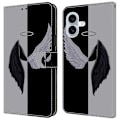 Pikkukuva 1 / 5: iPhone 16 Plus -lompakkokotelo magneettilukolla ja 3D-kuviollisella nahkapuhelinkuoressa Multicolor Style C