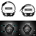 Miniatyrbild 4 av 5: Skmei 1617 Double Nights Dial Watch, Färg: Army Green Camouflage Not Specified