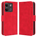 Miniatyrbillede 1 af 5: Til Infinix Smart 7 HD 4G X6516 Wallet Stand PU Læder Etui Multiple Kort Slots Telefon Cover Multicolor Style C
