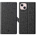 Pikkukuva 1 / 5: VILI K -sarjan iPhone 15 -kotelo PU-nahkaa, iskunkestävä lompakkopuhelinkotelo Multicolor Style A