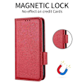 Miniatyrbillede 5 af 5: Anti-ridse telefoncover til Nokia C110 Litchi Tekstur PU Læder Wallet Stand Cover Multicolor Style C
