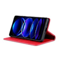 Pikkukuva 3 / 5: AZNS Samsung Galaxy A06 -kotelo, lehmännahkajäljitelmä PU-nahkainen lompakkokotelo - Vihreä Multicolor Red