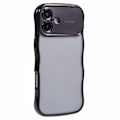 Pikkukuva 1 / 5: iPhone 16 -kotelo, galvanoidulla kiharakehyksellä, TPU, kirkas puhelinkuori Multicolor Style B