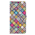 Pikkukuva 5 / 5: Xiaomi 15 Pro -kotelo korttipaikalla, kuvio painettu TPU+PU-nahkainen läppäpuhelimen suojus Multicolor Colorful Leather