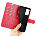 Miniatyrbillede 4 af 5: Til Xiaomi Redmi Note 12S 4G Litchi Tekstur Wallet Telefon Cover Stativ PU Læder Etui Multicolor Style D