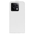 Miniatyrbild 5 av 5: För Xiaomi Redmi Note 13 Pro 5g Case Crazy Horse Texture Mobiltelefon Cover White