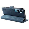 Miniatyrbillede 4 af 5: YIKATU YK-005 PU Læder Etui med Støttefod og Pung til Honor 90 Lite 5G/X50i 5G - Hudvenlig Multicolor Style A