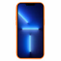 Miniatyrbilde 2 av 5: For iPhone 13 Pro Telefondeksel Støvtett Telefonskall Matt Myk TPU (Presis Utsparing for Bakre Linse) Orange