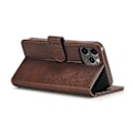 Miniatyrbillede 4 af 5: LC.IMEEKE Wallet Stand Læder Shell Mobiltelefon Cover til iPhone 12 Pro Max 6.7 tommer Multicolor Style E