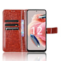 Pikkukuva 2 / 5: Xiaomi Redmi Note 12 4G Lompakkojalusta PU-nahkakotelo Matkapuhelimen suojus Multicolor Style B