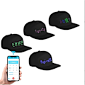 Miniatyrbild 7 av 7: Keps med LED-display - Bluetooth -