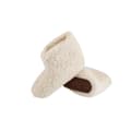 Fluffig Ullstövel (100% ren ull) – Modell Vit White EU 40