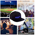 Miniatyrbild 2 av 7: Keps med LED-display - Bluetooth -