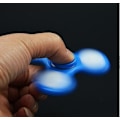 Miniatyrbild 9 av 9: Fidget Spinner med LED Lys Svart