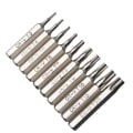 Miniatyrbillede 4 af 6: 10 stk CR-V Torx Skruetrækker Bits Sæt T3 T4 T5 T6 T7 T8 T9 T10 T15 T20 Mobil