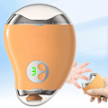 Miniatyrbild 1 av 5: 2 i 1 Elektrisk Polerande Automatisk Nagelklippare, 2025 Uppgraderad Elektrisk Nagelklippare för Bebisar och Vuxna, Nagelklippare Nagelfil Orange