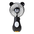 Miniatyrbild 1 av 5: Söta tecknade djurfläktar med mjuka skumblad, batteridriven för studenter Panda Kattunge Mini Penguin
