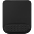 Miniatyrbild 1 av 6: Ergonomisk musmatta med handledsstöd i memory foam, bekväm datormusmatta för bärbar dator, smärtlindrande handledsstöd svart prick Black Dot