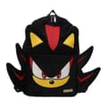 Sonic Ryggsäck Shadow The Hedgehog 3D Plysch Ryggsäck Barn Studentväska
