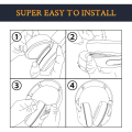 Pikkukuva 7 / 10: INF-korvatyynyt SteelSeries Arctis 3/5/7/9/9X/Pro - Musta 1 pari
