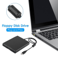 Miniatyrbillede 5 af 5: 3,5 tommer USB mobil diskettedrev bærbar 1,44mb ekstern diskettedrev F