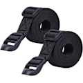 Miniatyrbillede 1 af 6: 2 stk. Heavy Duty Utility Webbing Rem til Rygsæk, Sovepose Kompression, Bagage, Camping, Vandring 1m