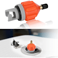 Miniatyrbilde 1 av 5: Oppblåsbar båt SUP pumpe adapter, konvensjonell luft pumpe adapter for båt kajakk oppblåsbar robåt liten stand up paddle board