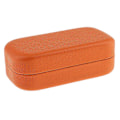 Miniatyrbillede 3 af 5: PU Læder Solbrille Etui Hårdt Brilleetui Dame Herre Solid Brilleboks 16*8*54cm Orange China