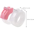 Miniatyrbillede 2 af 5: 2 stk. Tape Dispenser med Tape Mini Plast Tape Cutter Bærbar Tapeholder Kontorartikler til Kontor Studerende Hjem Skole