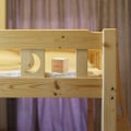 Miniatyrbillede 4 af 5: Bambus rød farve firkantet lys ur LED digital ur træ ur display til børn, soveværelse, hjem, sovesal