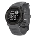 Miniatyrbild 3 av 5: Silikon Armband för Garmin Instinct Tactical/Instinct Tide/Instinct 2/Instinct Armbandsrem med Svart Spänne Grey