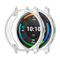 Pikkukuva 1 / 5: Galvanointi Täyspeittävä TPU-kehys Kellokotelo Garmin Venu 3:lle, näytön suojakalvolla Silver