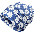 Miniatyrbild 1 av 5: Kvinnors sommar tunna mössa blommig lätt slouchy mössa, blå