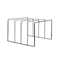 Miniatyrbilde 1 av 5: Metallhylle for LP Vinyl Plate Display Stativ Turntable Lagring Hylle Utstilling Stativ Ho S