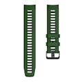 Miniatyrbilde 2 av 5: Silikon Klokkereim for Garmin Instinct Tactical/Instinct Tide/Instinct 2/Instinct Armbånd med Svart Spenne Army Green