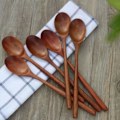 Miniatyrbilde 3 av 5: 6 stk koreansk stil lang håndtak restaurant for suppe treskje omrøring piknik